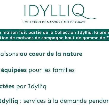 Βίλα Au Fil Des Champs - Collection Idylliq *